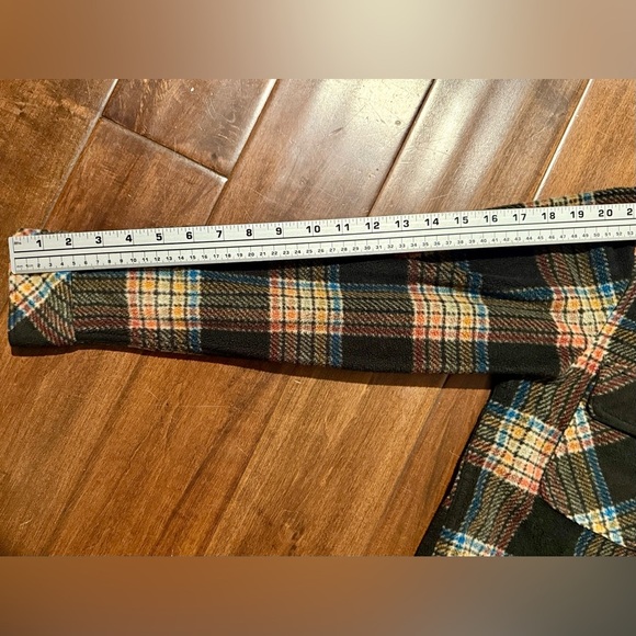 Vissla Eco-Zy Polar Flannel Large Fits Small Multicolor Plaid Sustainable - Picture 13 of 16